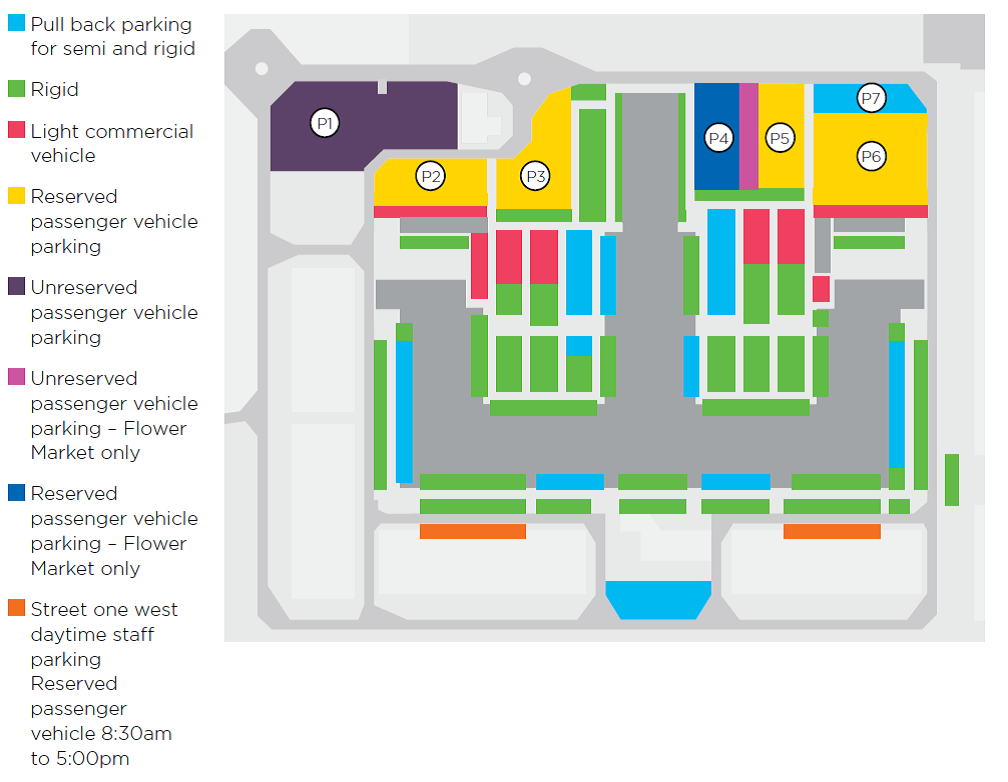 Parking map